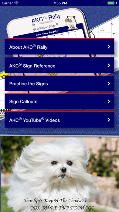 Emulate iPhone app Pocket Rally Dog Obedience using MyAndroid Emulate iPhone app Pocket Rally Dog Obedience using MyAndroid