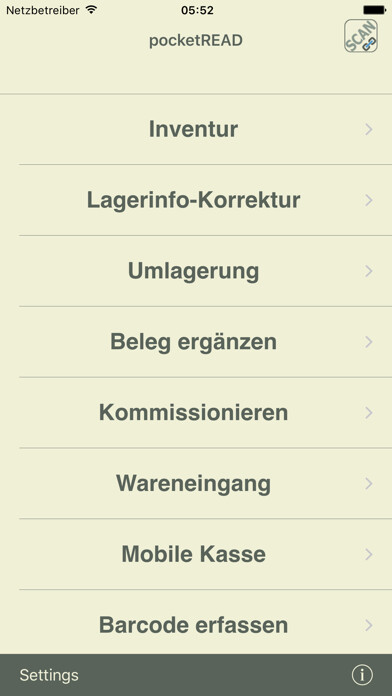 Emulate iPhone app pocketREAD using MyAndroid