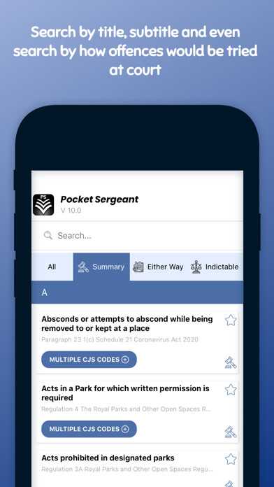 Emulate iPhone app Pocket Sergeant - Police Guide using MyAndroid Emulate iPhone app Pocket Sergeant - Police Guide using MyAndroid