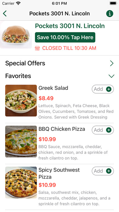 Emulate iPhone app Pockets Restaurant using MyAndroid Emulate iPhone app Pockets Restaurant using MyAndroid