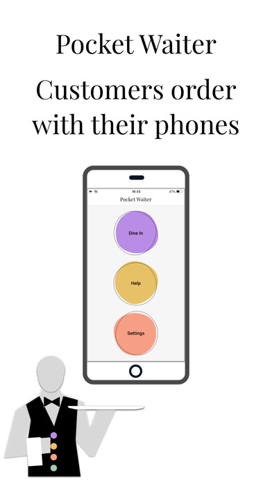 Emulate iPhone app Pocket Waiter using MyAndroid Emulate iPhone app Pocket Waiter using MyAndroid