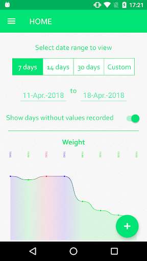 Run android online APK Pocket Weight Track from MyAndroid or emulate Pocket Weight Track using MyAndroid