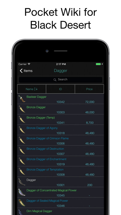 Emulate iPhone app Pocket Wiki for Black Desert using MyAndroid Emulate iPhone app Pocket Wiki for Black Desert using MyAndroid