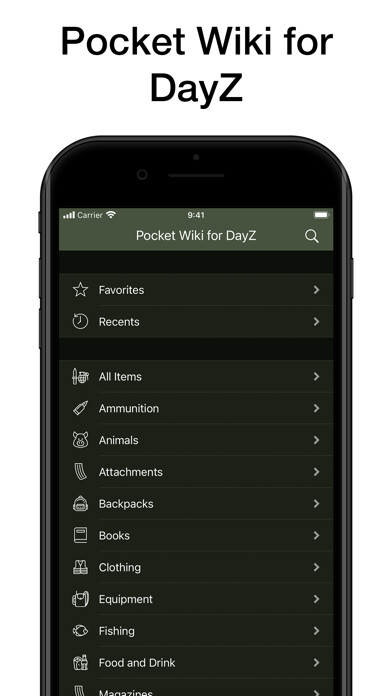 Emulate iPhone app Pocket Wiki for DayZ using MyAndroid Emulate iPhone app Pocket Wiki for DayZ using MyAndroid