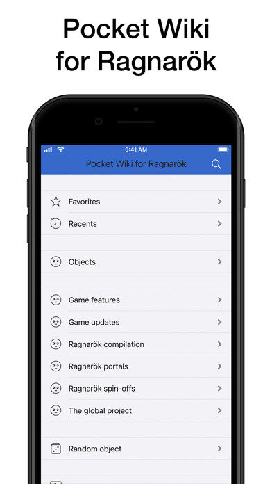 Emulate iPhone app Pocket Wiki for Ragnarök using MyAndroid Emulate iPhone app Pocket Wiki for Ragnarök using MyAndroid