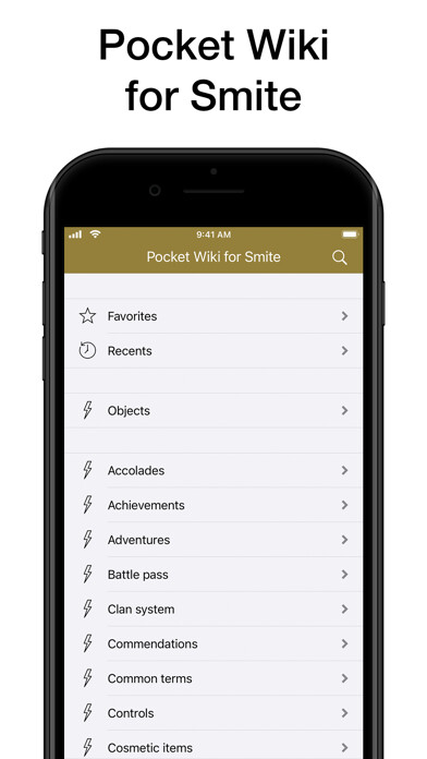 Emulate iPhone app Pocket Wiki for Smite using MyAndroid Emulate iPhone app Pocket Wiki for Smite using MyAndroid