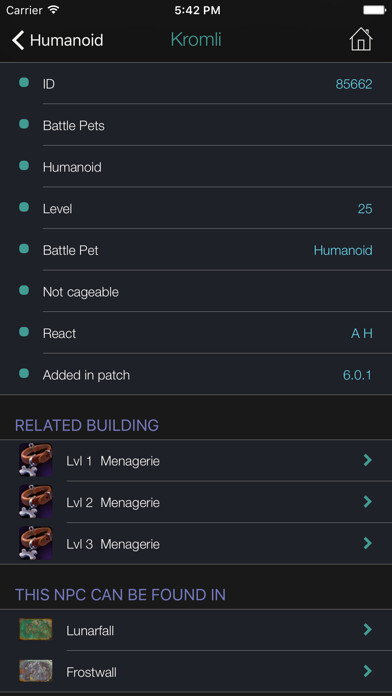 Emulate iPhone app Pocket Wiki for WoW using MyAndroid Emulate iPhone app Pocket Wiki for WoW using MyAndroid