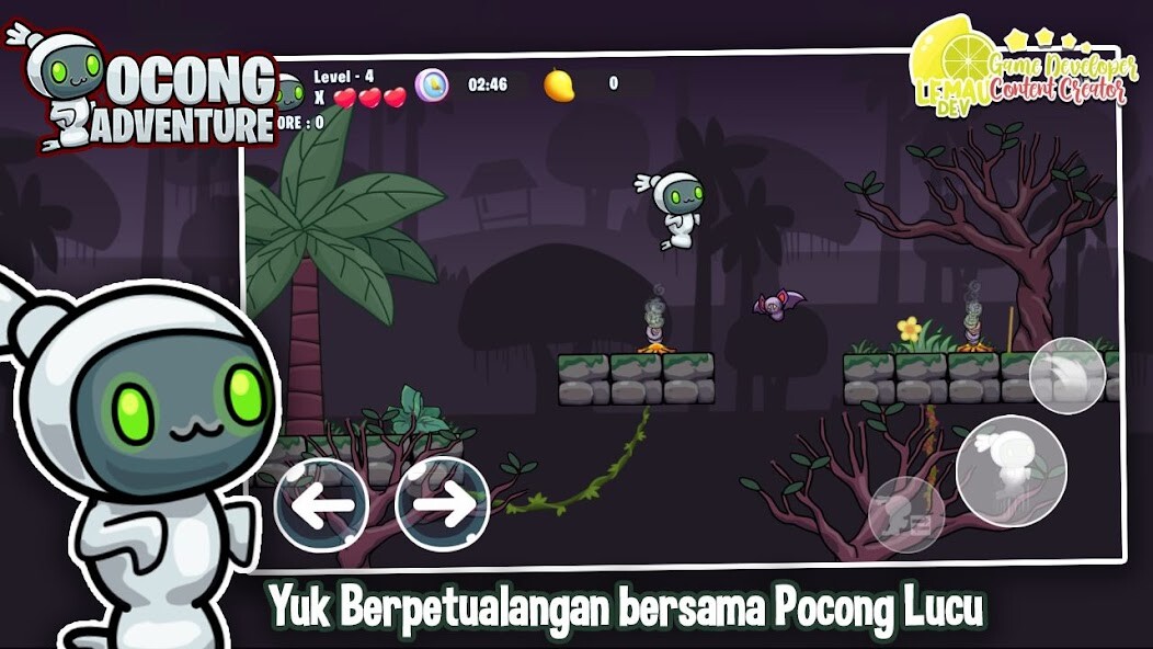 Run android online APK Pocong Adventure from MyAndroid or emulate Pocong Adventure using MyAndroid