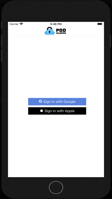 Emulate iPhone app Pod Alarms using MyAndroid