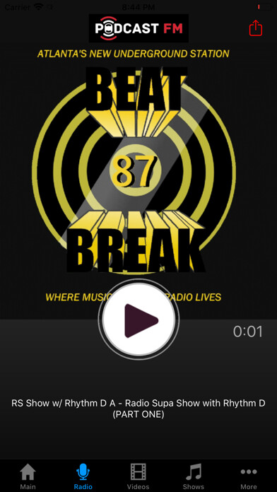 Emulate iPhone app PodcastFM using MyAndroid Emulate iPhone app PodcastFM using MyAndroid
