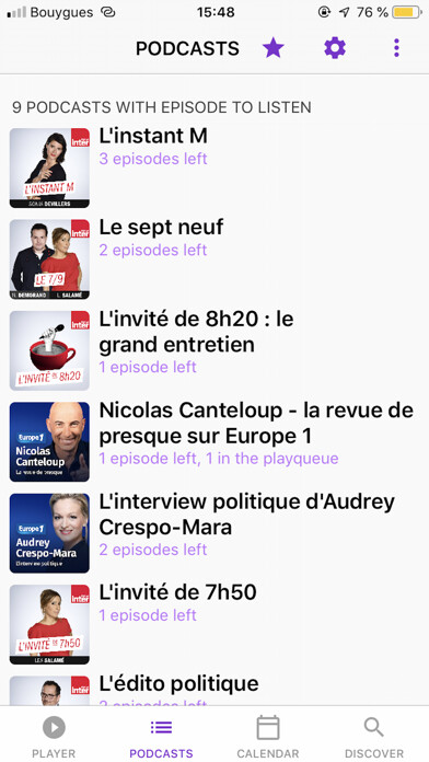 Emulate iPhone app Podcasts Tracker using MyAndroid Emulate iPhone app Podcasts Tracker using MyAndroid