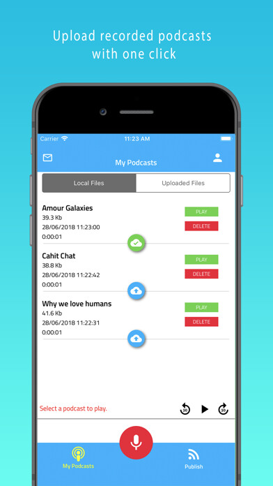 Emulate iPhone app Podcast Studio using MyAndroid Emulate iPhone app Podcast Studio using MyAndroid