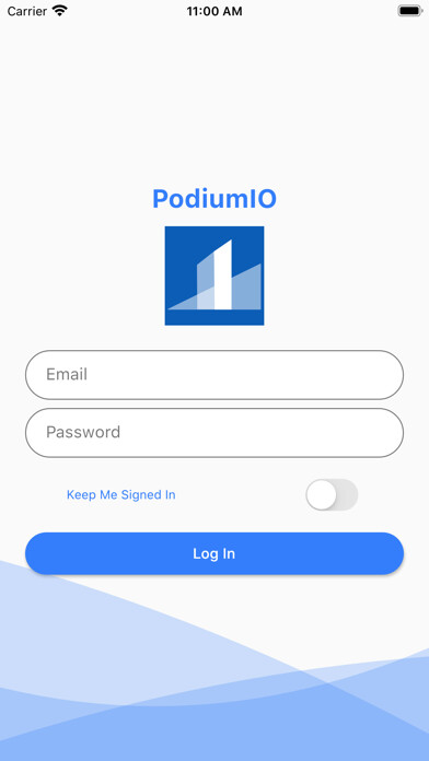 Emulate iPhone app PodiumIO using MyAndroid