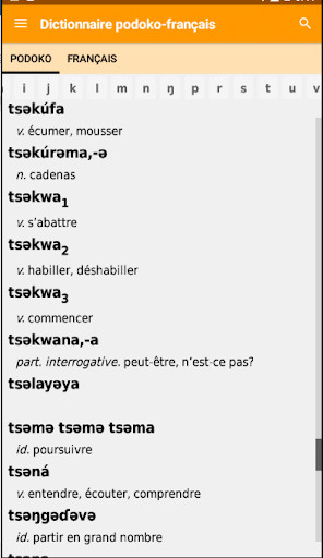 Run android online APK Podoko Dictionary from MyAndroid or emulate Podoko Dictionary using MyAndroid