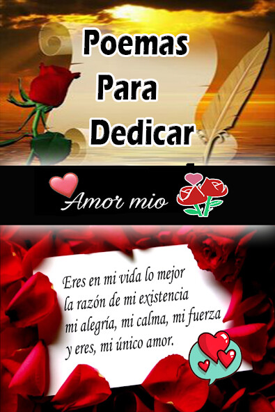 Run android online APK Poemas para dedicar from MyAndroid or emulate Poemas para dedicar using MyAndroid