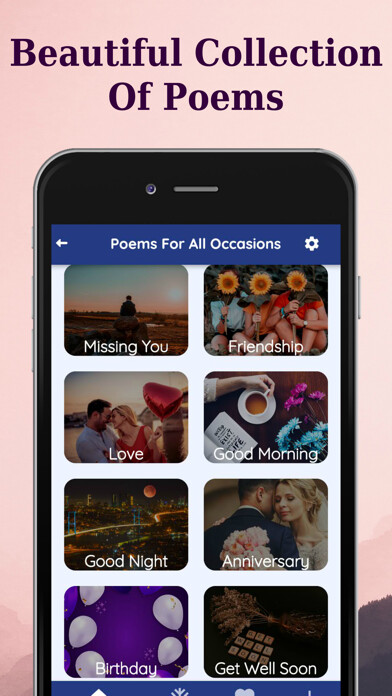 Emulate iPhone app Poems Media - Quotes & Sayings using MyAndroid Emulate iPhone app Poems Media - Quotes & Sayings using MyAndroid
