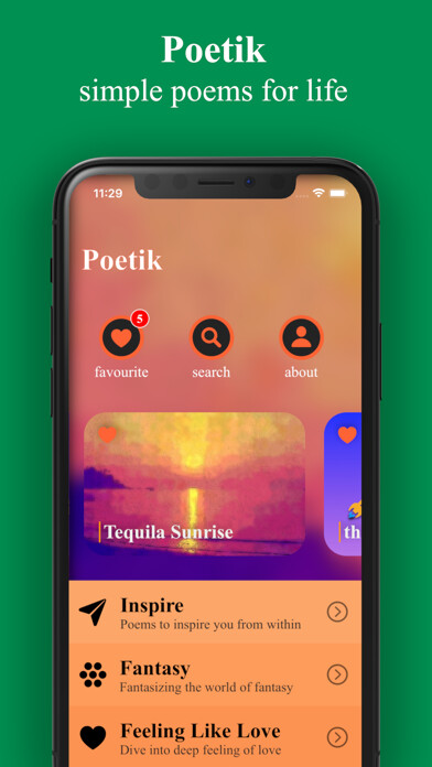 Emulate iPhone app Poetik: On Poems and Poetry using MyAndroid Emulate iPhone app Poetik: On Poems and Poetry using MyAndroid