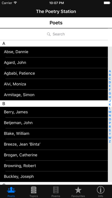 Emulate iPhone app Poetry Station using MyAndroid Emulate iPhone app Poetry Station using MyAndroid