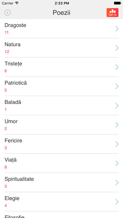Emulate iPhone app Poezii using MyAndroid Emulate iPhone app Poezii using MyAndroid