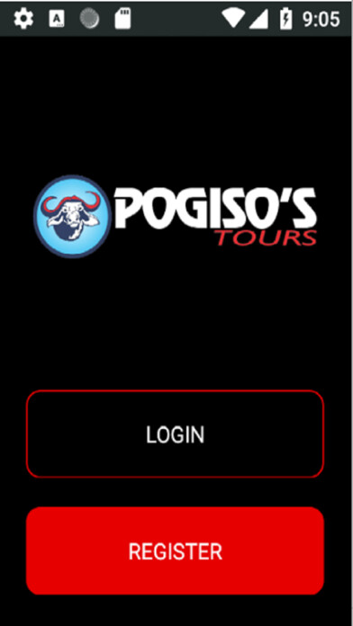Emulate iPhone app Pogiso Tours using MyAndroid
