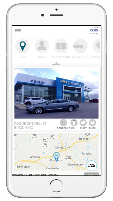 Emulate iPhone app Pogue Auto Care using MyAndroid Emulate iPhone app Pogue Auto Care using MyAndroid