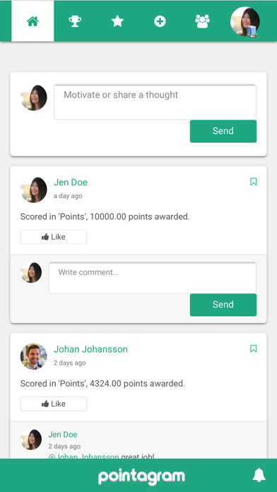 Emulate iPhone app Pointagram using MyAndroid