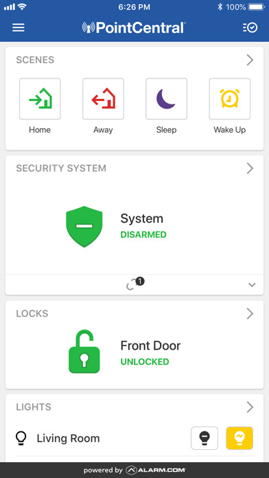 Emulate iPhone app PointCentral Smart Properties using MyAndroid