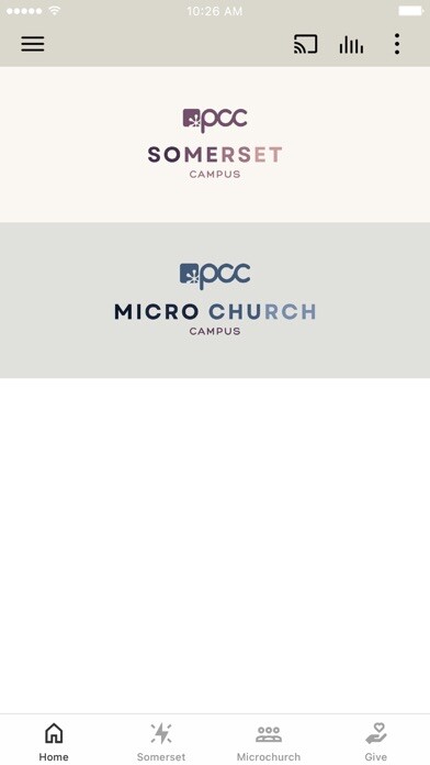 Emulate iPhone app Point Community Church App using MyAndroid Emulate iPhone app Point Community Church App using MyAndroid