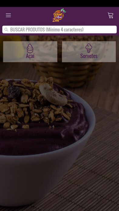Emulate iPhone app Point do Açaí 2m using MyAndroid Emulate iPhone app Point do Açaí 2m using MyAndroid