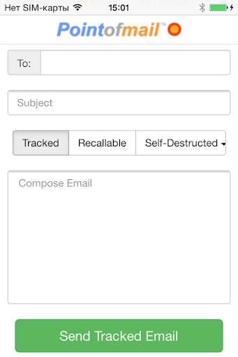 Run android online APK Pointofmail Email Tracking and Recall from MyAndroid or emulate Pointofmail Email Tracking and Recall using MyAndroid