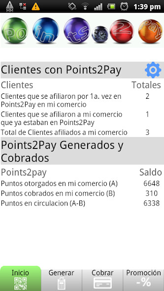 Run android online APK Points2pay from MyAndroid or emulate Points2pay using MyAndroid