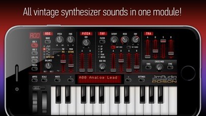 Emulate iPhone app Poison-202 Vintage Synthesizer using MyAndroid Emulate iPhone app Poison-202 Vintage Synthesizer using MyAndroid