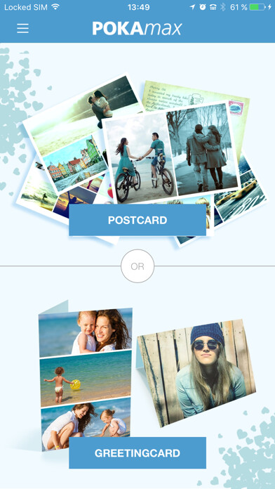 Emulate iPhone app POKAmax – send real postcards using MyAndroid Emulate iPhone app POKAmax – send real postcards using MyAndroid