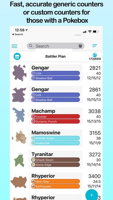 Emulate iPhone app Pokebattler Raid Party using MyAndroid Emulate iPhone app Pokebattler Raid Party using MyAndroid