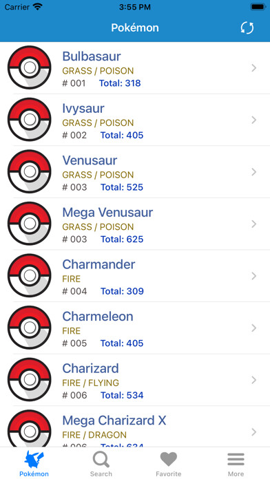 Emulate iPhone app Pokedex Master for Pokemon GO using MyAndroid