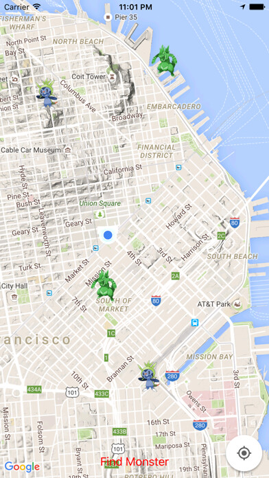 Emulate iPhone app Pokefind - LIVE map location for Pokémon GO using MyAndroid Emulate iPhone app Pokefind - LIVE map location for Pokémon GO using MyAndroid