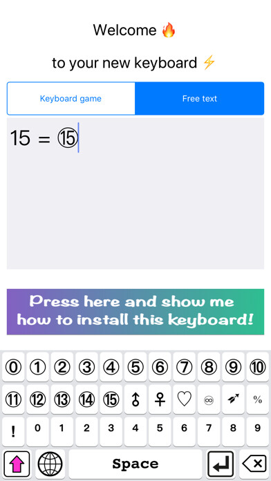Emulate iPhone app Poke keyboard using MyAndroid Emulate iPhone app Poke keyboard using MyAndroid