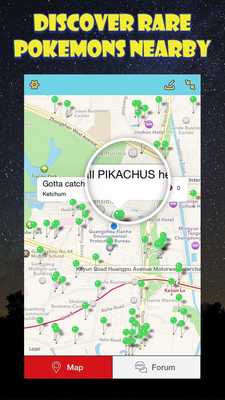 Emulate Android APK Poke Radar Map for Pokemon Go