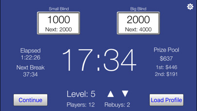 Emulate iPhone app PokerBoss Tournament Manager using MyAndroid Emulate iPhone app PokerBoss Tournament Manager using MyAndroid