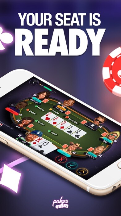Emulate iPhone app Poker Extra - Texas Holdem using MyAndroid
