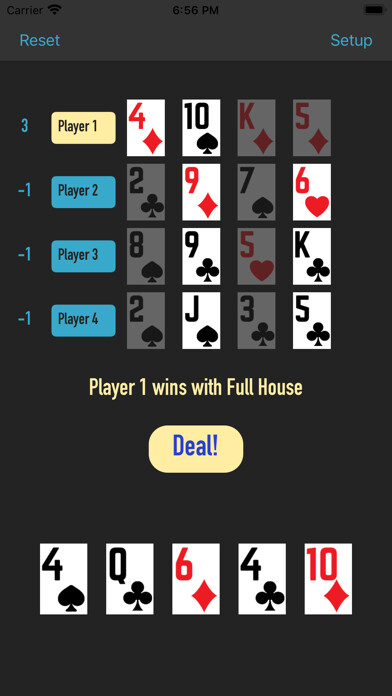 Emulate iPhone app Poker Flips using MyAndroid