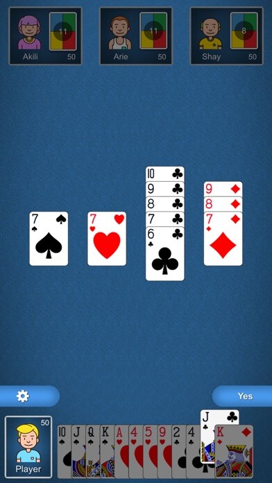 Emulate iPhone app Poker games - Solitaire master using MyAndroid