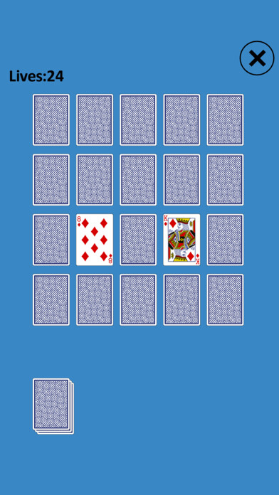 Emulate iPhone app Poker Match Solitaire using MyAndroid