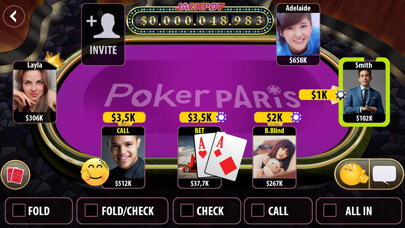 Emulate iPhone app Poker Paris: danh bai online using MyAndroid Emulate iPhone app Poker Paris: danh bai online using MyAndroid