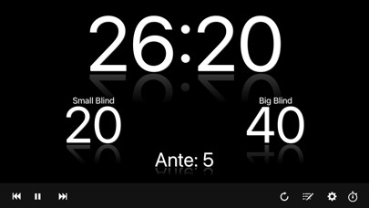 Emulate iPhone app PokerTimer using MyAndroid