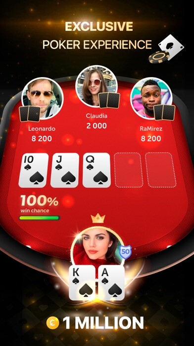 Emulate iPhone app PokerUp PRO: Premium TX Poker using MyAndroid