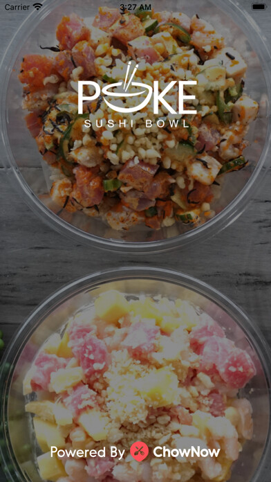Emulate iPhone app Poke Sushi Bowl using MyAndroid Emulate iPhone app Poke Sushi Bowl using MyAndroid