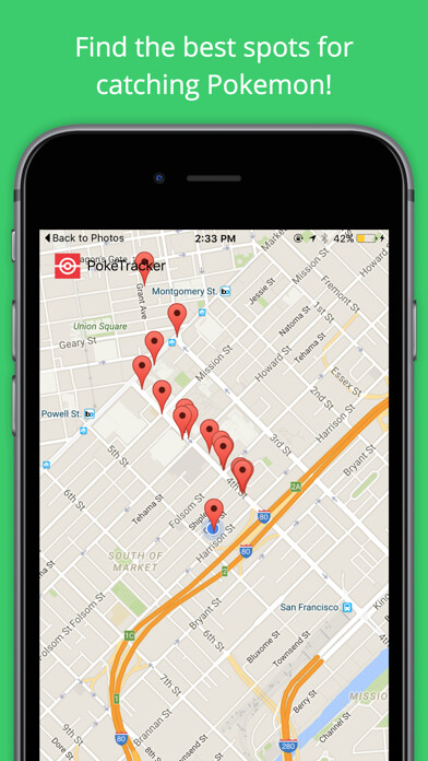 Emulate iPhone app PokeTracker - Companion App for Pokemon GO using MyAndroid