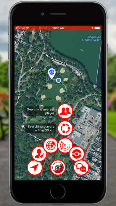 Emulate iPhone app PokéNext using MyAndroid