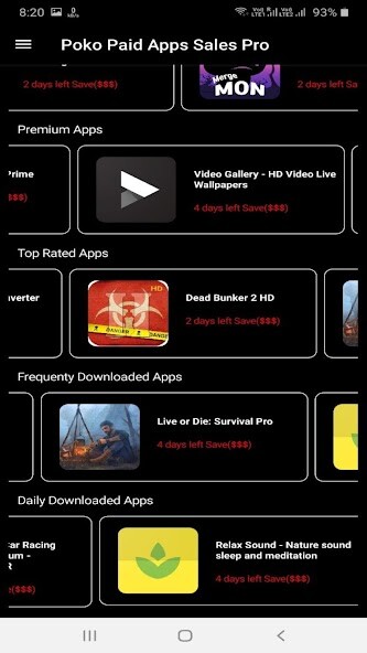Run android online APK Poko paid apps sales pro app from MyAndroid or emulate Poko paid apps sales pro app using MyAndroid